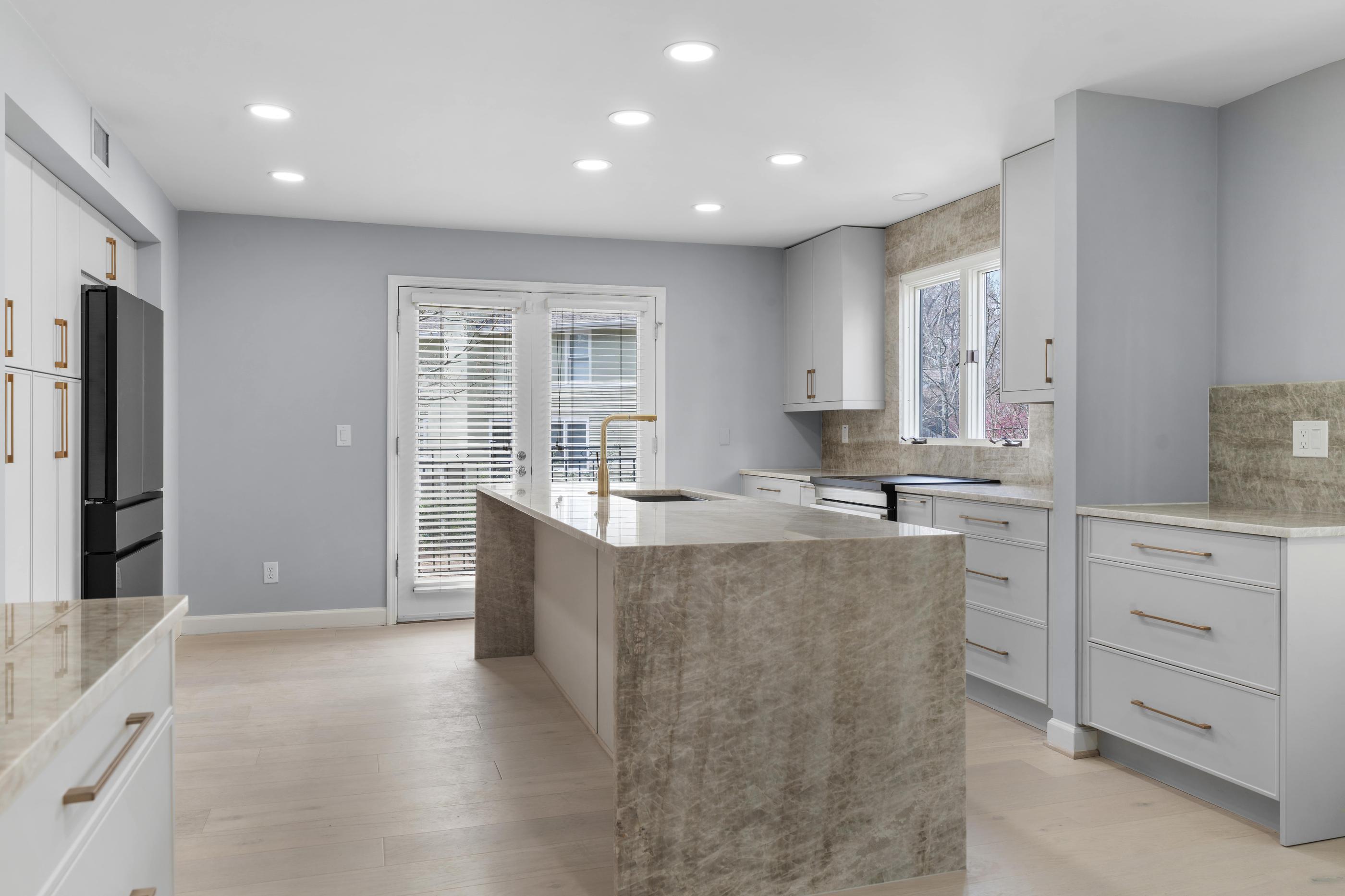 Remodeled countertops