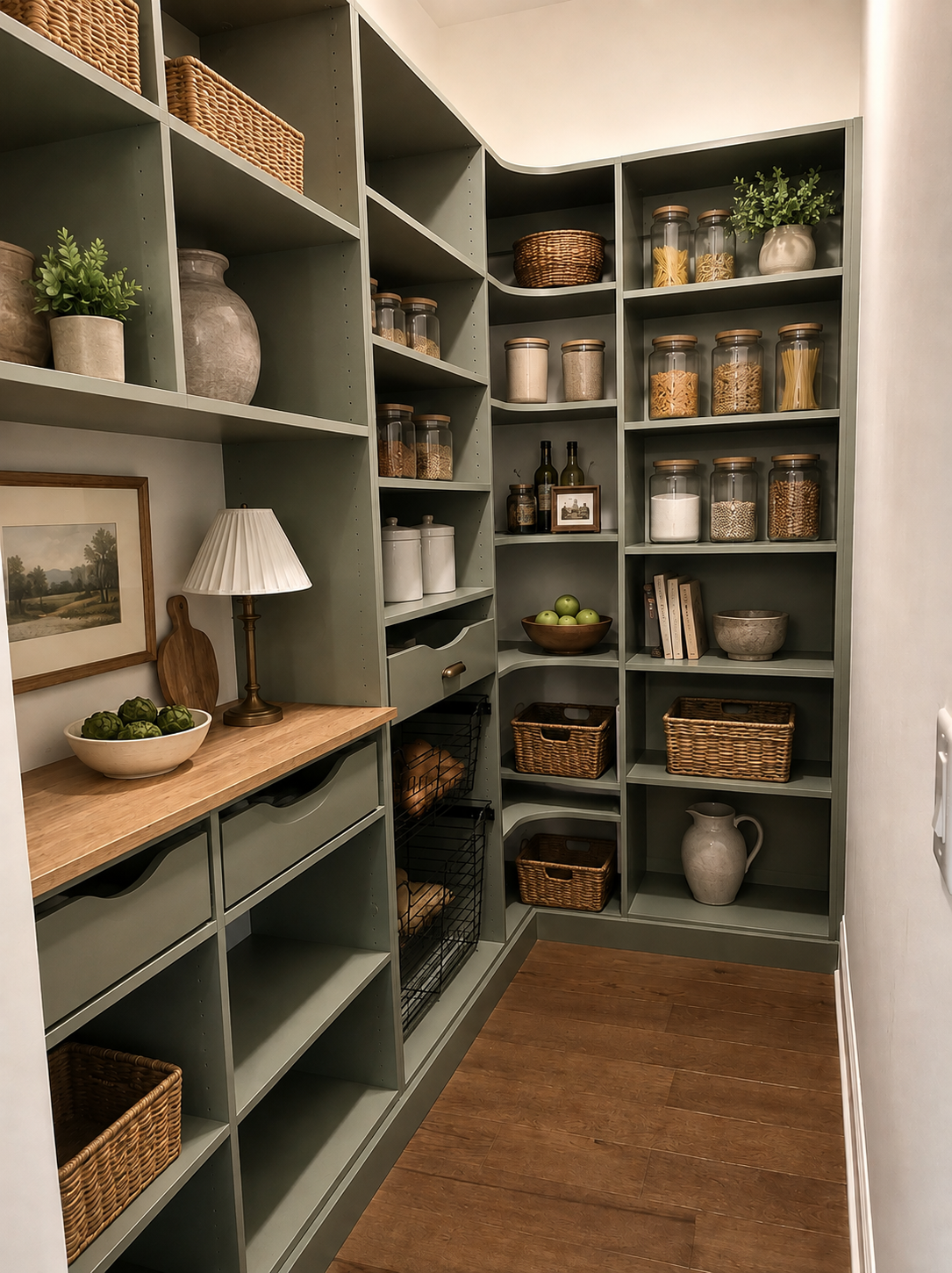 Custom Crafted Pantry
