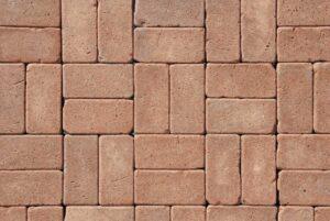 Tiles in a basketweave pattern