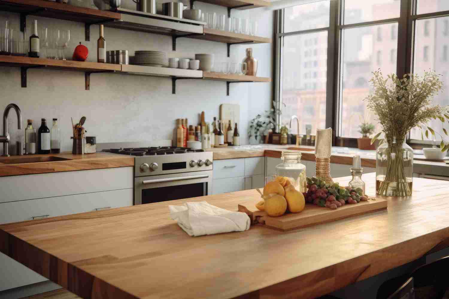 Butcher Block Kitchen Island Ideas in 2024