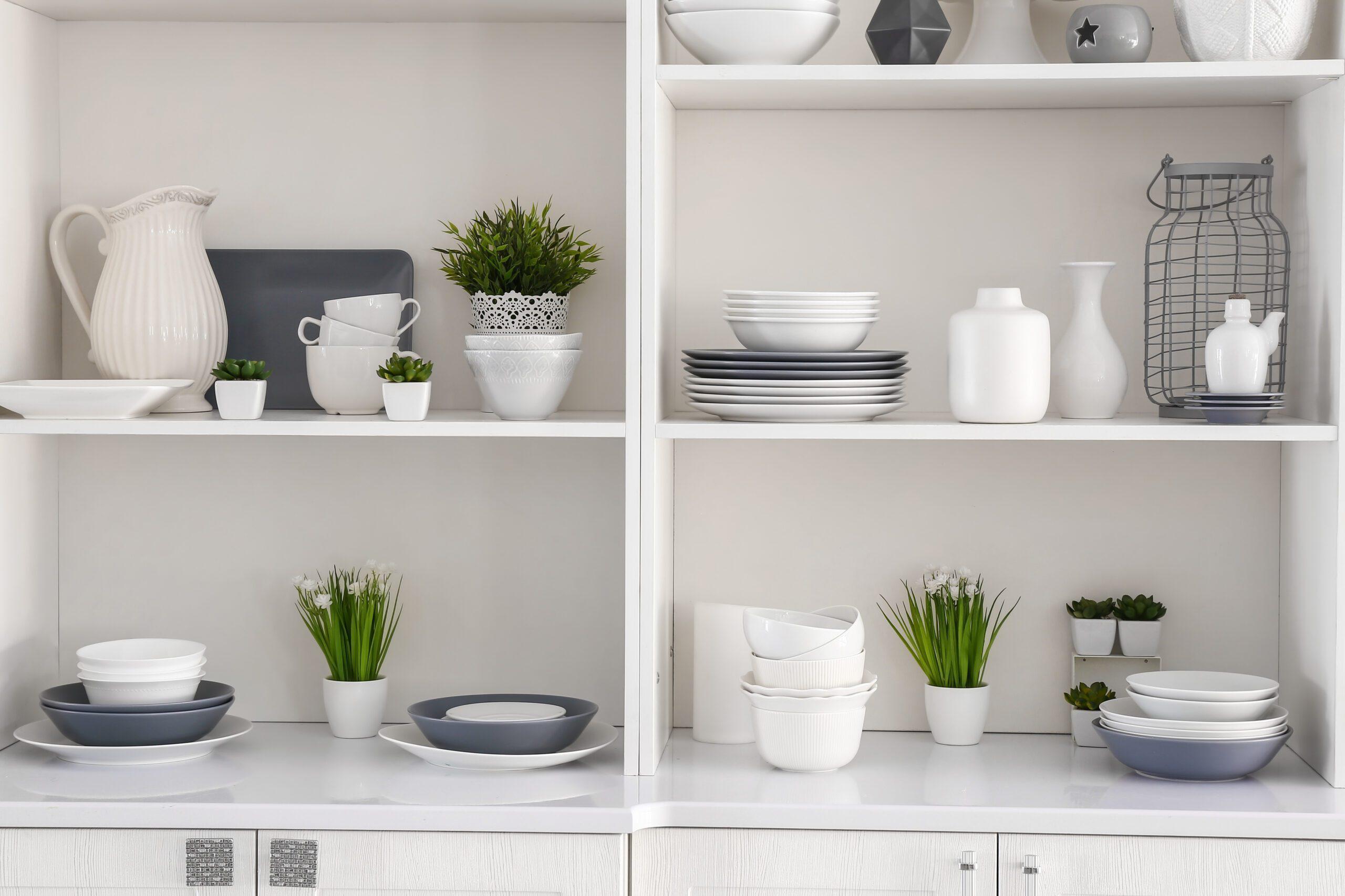 How to Style Open Shelving After Your Kitchen Remodel