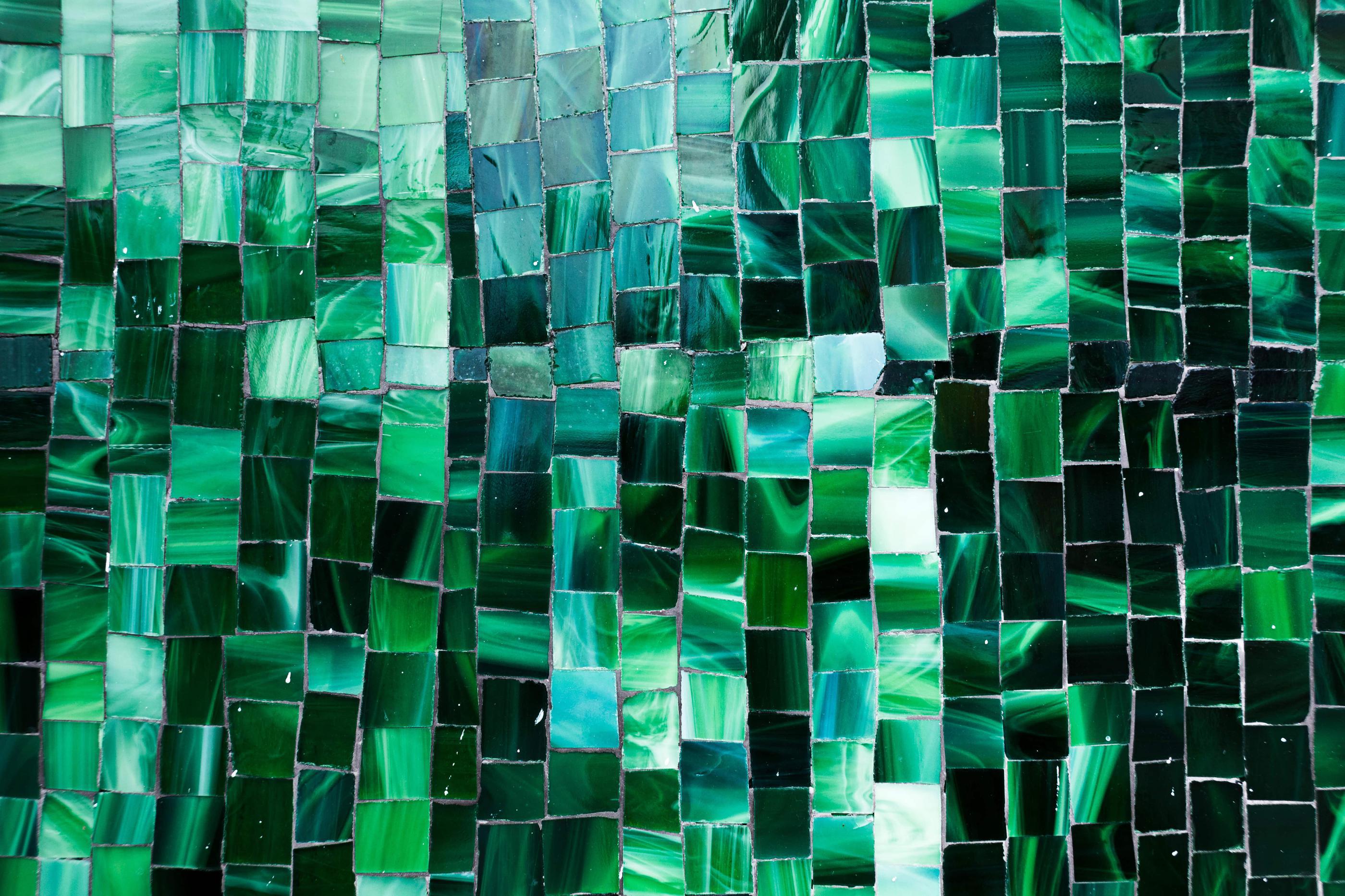 Vibrant zellige tile.