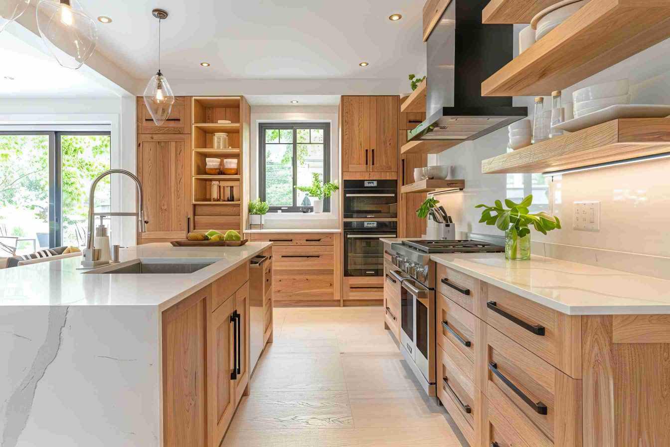 How to Stain Oak Cabinets in 5 Steps