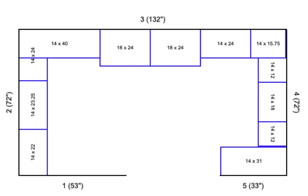 Island Walk In Closet Floor Plan 2