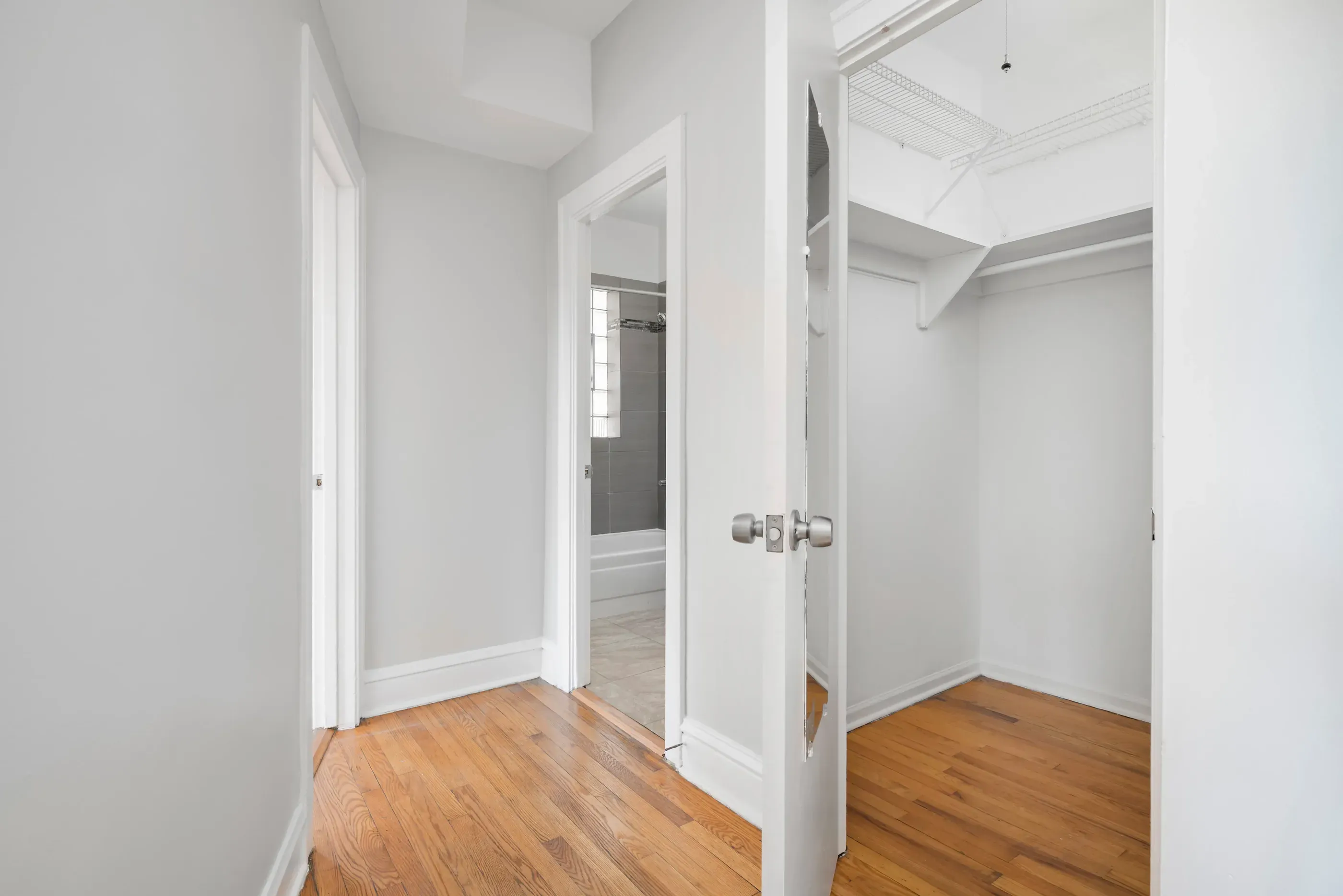 Before space of closet remodel