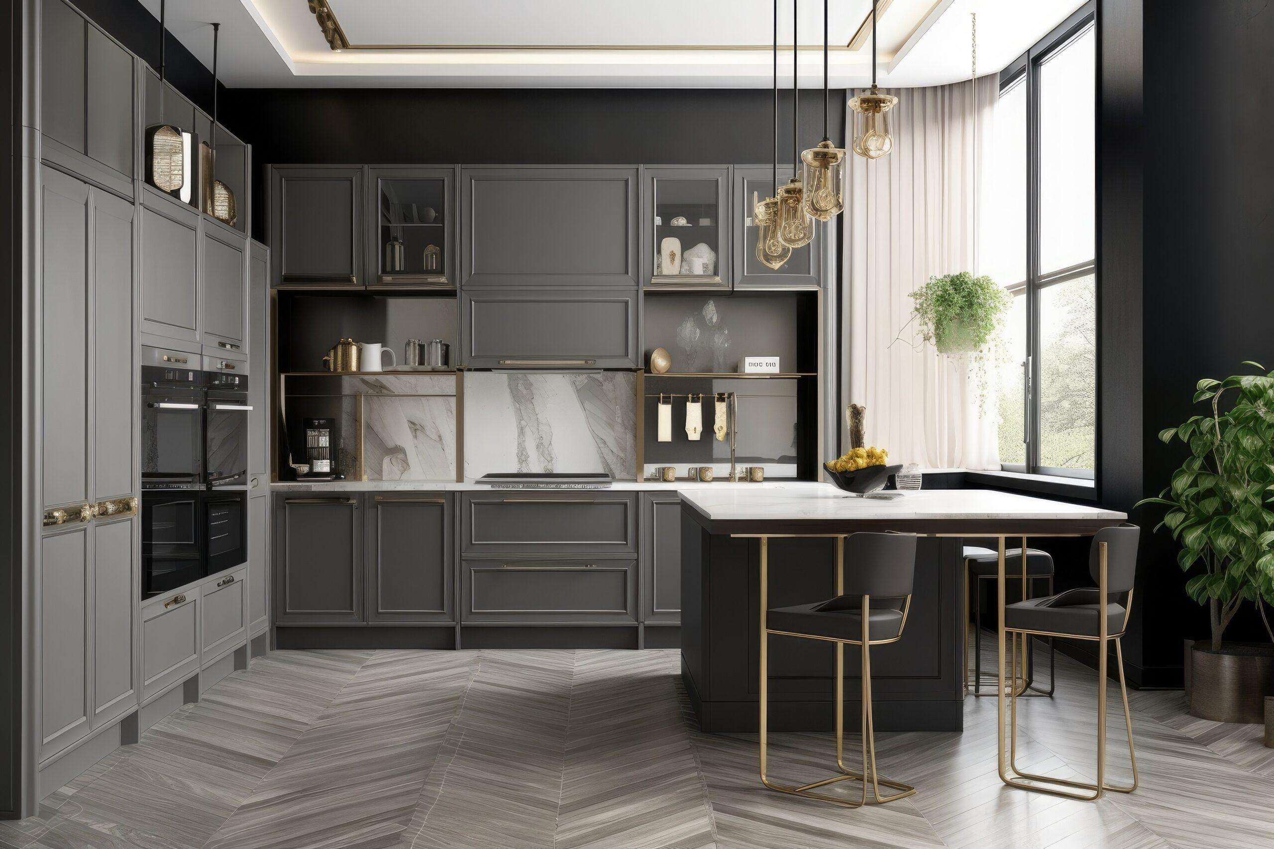 Glam Kitchen Decor Ideas: Inspiration for Exquisite Interiors