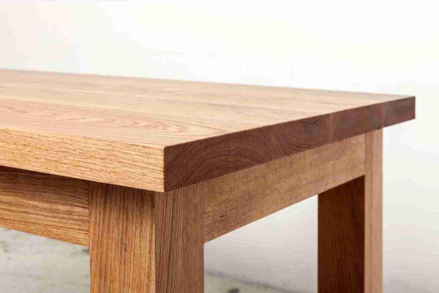 Oak wood table
