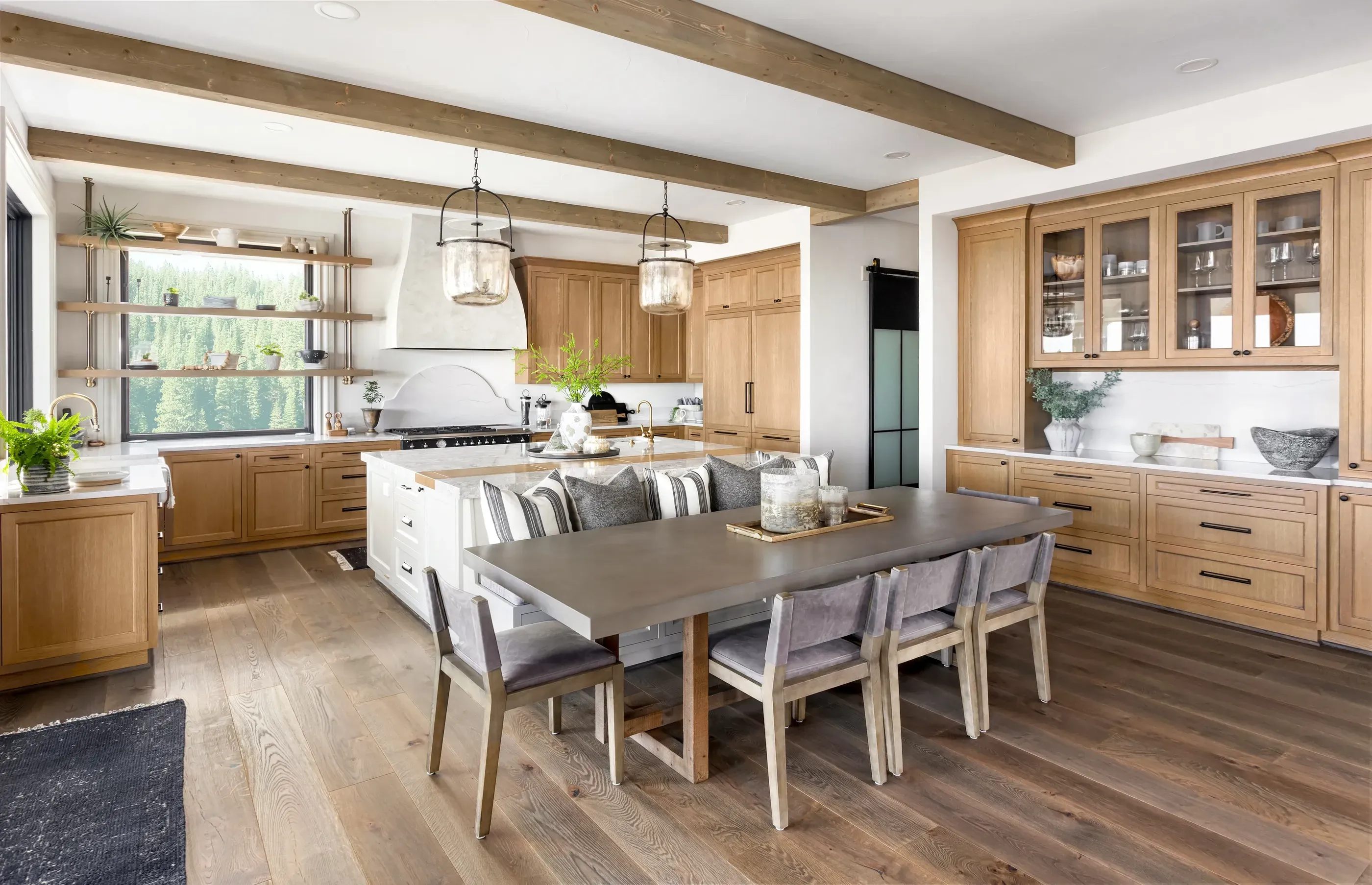 Decorating Inside Glass Cabinets (Without Making It Look Cluttered)