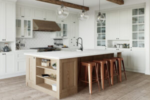 l shaped kitchen layout island