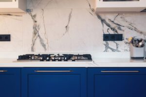 kitchen backsplash marble quartz effect