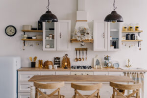 small kitchen storage design shelving