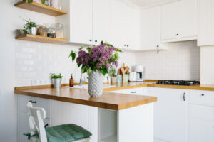 small organized kitchen