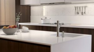 solid surface kitchen countertop