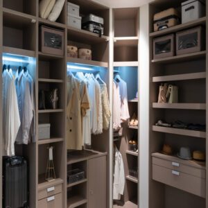 corner closet design trend