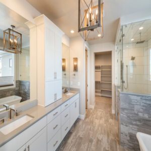 farmhouse master bathroom remodel